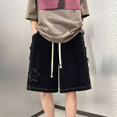Men Jeans Hiphop XINGX Shorts Men's Summer Casual Oversize