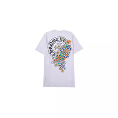 CHH  Heart T Shirts Croix Cross Color Leather Printed Short Sleeve T-Shirt