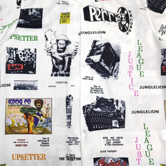 GUILTYPARTIES TIGER Shirts Reggae Element LEE PERRY Co-branded, Hawaiian Short Sleeve Shirt Men