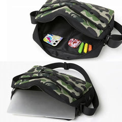 Bathing Shark print Bag Waterproof Crossbody Bag