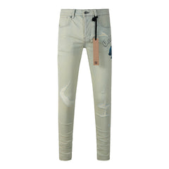 KSUBI Jeans Slim Fit Casual Stretch Jeans
