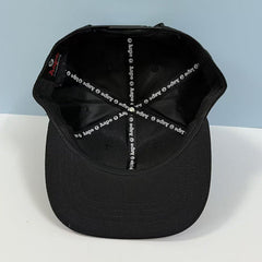 Bathing Shark print Hat Embroidered Round Label Baseball Cap Hard Top Street Hip Hop Flat Edge Cap