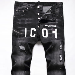 DSQ2 Jeans Ripped Stretch Jeans
