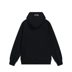 Bathing Shark print Hoodie Shark Head Sweater Colored Letter Print Fall/Winter Hooded Jacket
