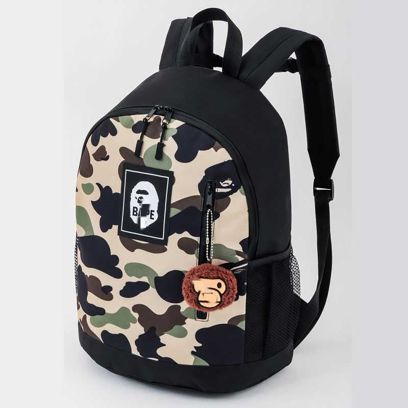 Bathing Shark print Bag Stream Camo Ape Man