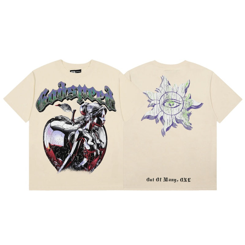 Godspeed T Shirts 100% pure cotton 260g fabric Streetwear fashion