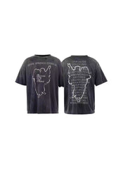 Saint Michael T Shirts High-quality, trendy pure cotton clothing