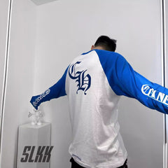 CHH Chrome Heart Long Sleeve Shirt Unisex Fashion Loose Long Sleeve Shirt