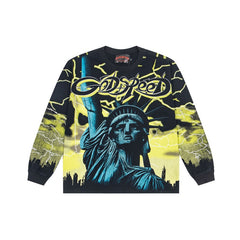 Godspeed Long sleeved shirts High-quality trendy pure cotton spring and autumn