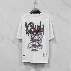 KSUBI T SHIRTS High-quality 260g 32-count double-yarn pure cotton streetwear—suitable for all seasons.