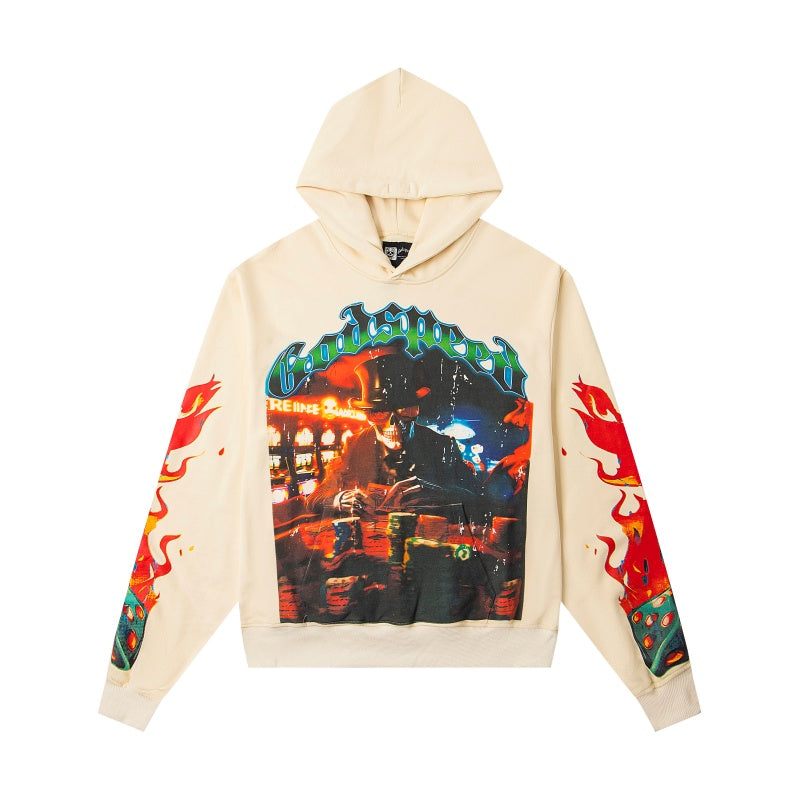 Godspeed Hoodie High-quality trendy pure cotton jacket for spring and autumn