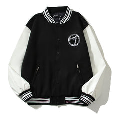 American-style baseball jacket Powered by Represent ¨C Club Logo Embroidery (Vibe Style)