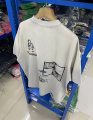 Paly Hollywood T Shirts Heavyweight high-quality pure cotton streetwear