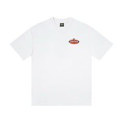 CORTEIZ T-shirt Y2K Front Mini Back Big Star Crest Oval Alcatraz Printed Oversized Tee