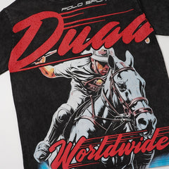 DUAA T Shirts High-quality pure cotton trendy unisex heavyweight
