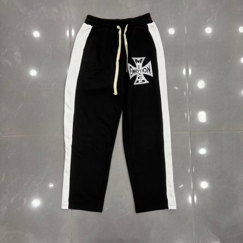 MIXED EMOTION sweatpants High-quality streetwear made from pure cotton