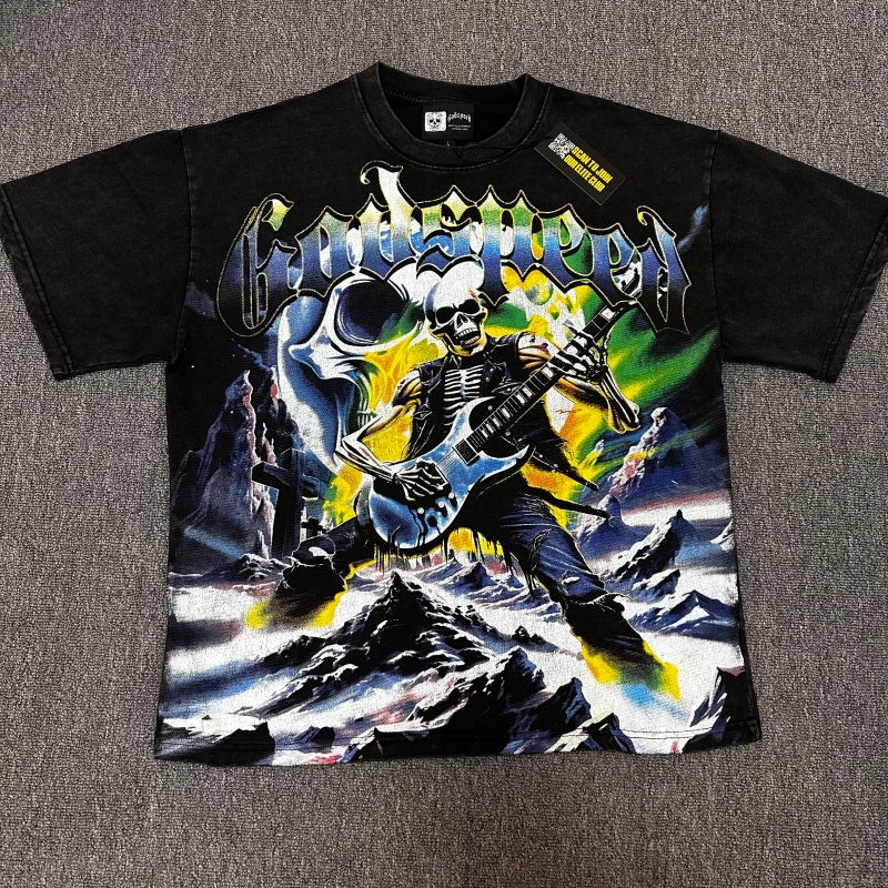 Godspeed T Shirts 100% pure cotton 260g fabric Streetwear fashion