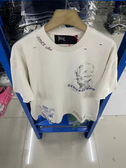 Paly Hollywood T Shirts Heavyweight high-quality pure cotton streetwear