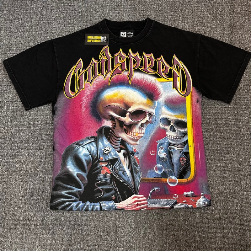 Godspeed T Shirts 100% pure cotton 260g fabric Streetwear fashion