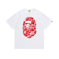 Bathing Shark print T Shirts