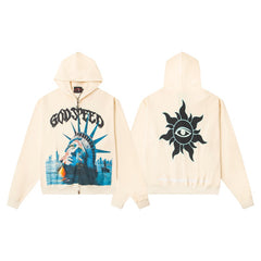 Godspeed Hoodie High-quality trendy pure cotton jacket Cardigan for spring and autumn