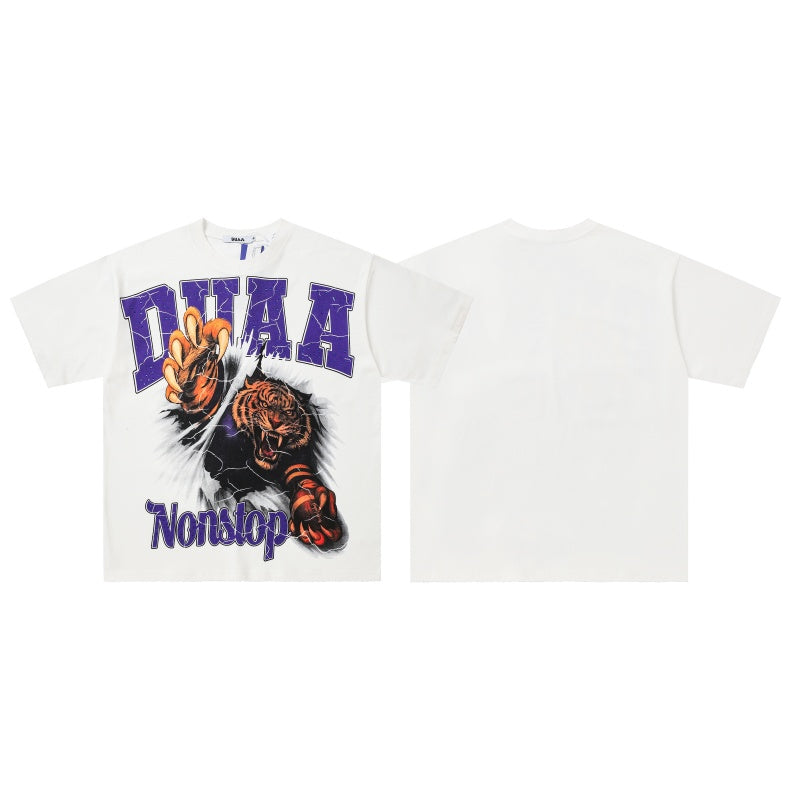 DUAA T Shirts High-quality pure cotton trendy unisex heavyweight