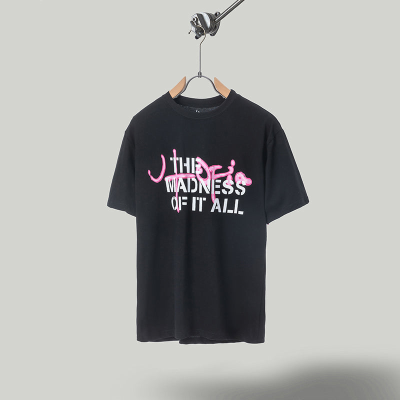 Travis Scott T Shirts Cactus Jack x Utopia Utopia joint name flame dog short sleeve