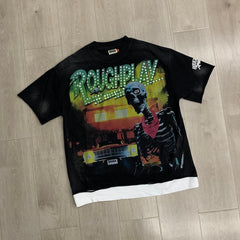 Roughplay T Shirts High-quality pure cotton fashion street style clothing