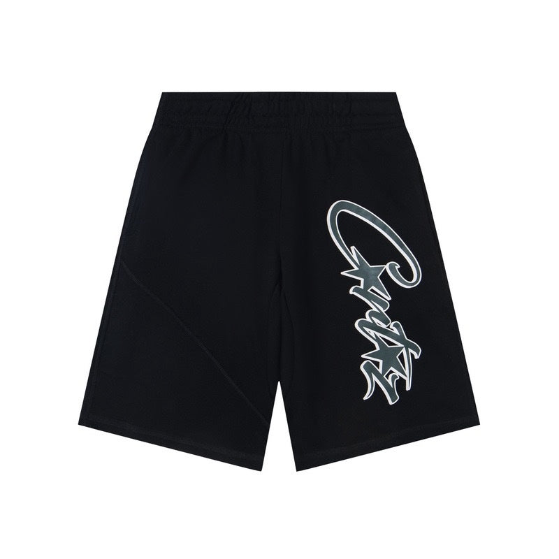 CORTEIZ Shorts Streetwear Heavyweight Letter Graphic Oversized Shorts