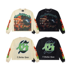 Godspeed Long sleeved shirts High-quality trendy pure cotton jacket for spring and autumn