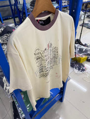Paly Hollywood T Shirts Heavyweight high-quality pure cotton streetwear