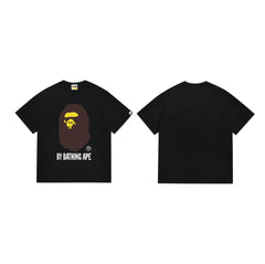 Bathing Shark print bape T Shirts