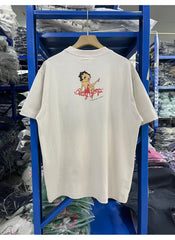 Saint Michael T Shirts High-quality, trendy pure cotton clothing