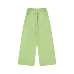Street-style vintage jeans Retro Harajuku Style Colorful Colorblock Cargo Pants with Graphic Accents