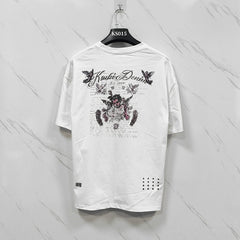 KSUBI T SHIRTS High-quality 260g 32-count double-yarn pure cotton streetwear—suitable for all seasons.
