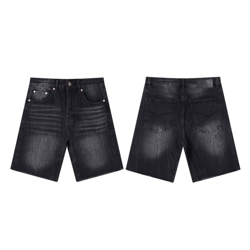 Gallery Dept Denim Shorts Basic-wash denim shorts with side paneling—a versatile, casual, street-style staple.