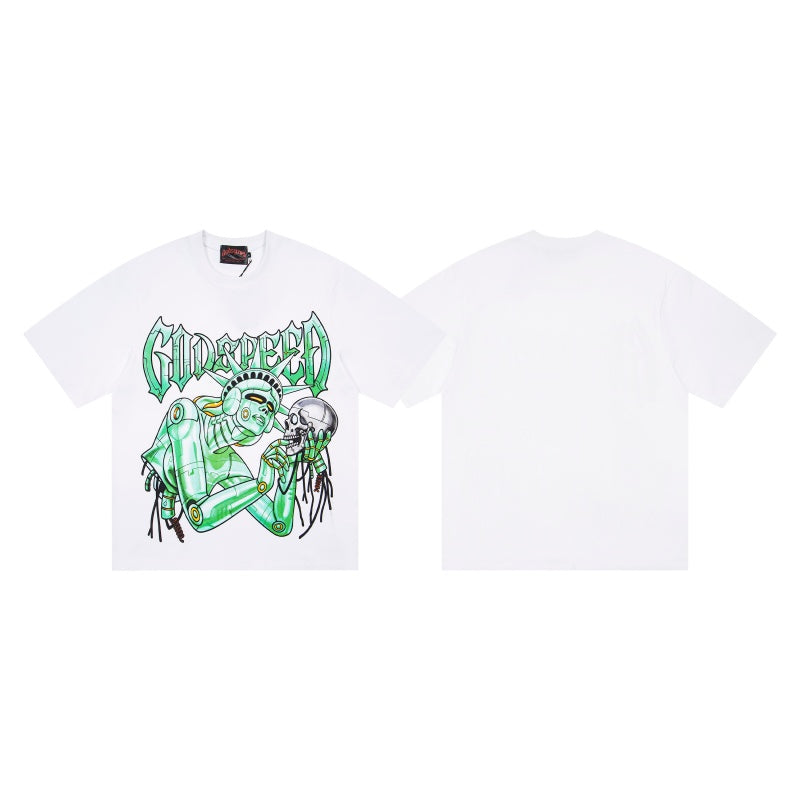 Godspeed T Shirts High-quality trendy pure cotton spring and autumn