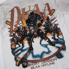DUAA T Shirts High-quality pure cotton trendy unisex heavyweight