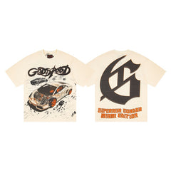 Godspeed T Shirts High-quality trendy pure cotton spring and autumn