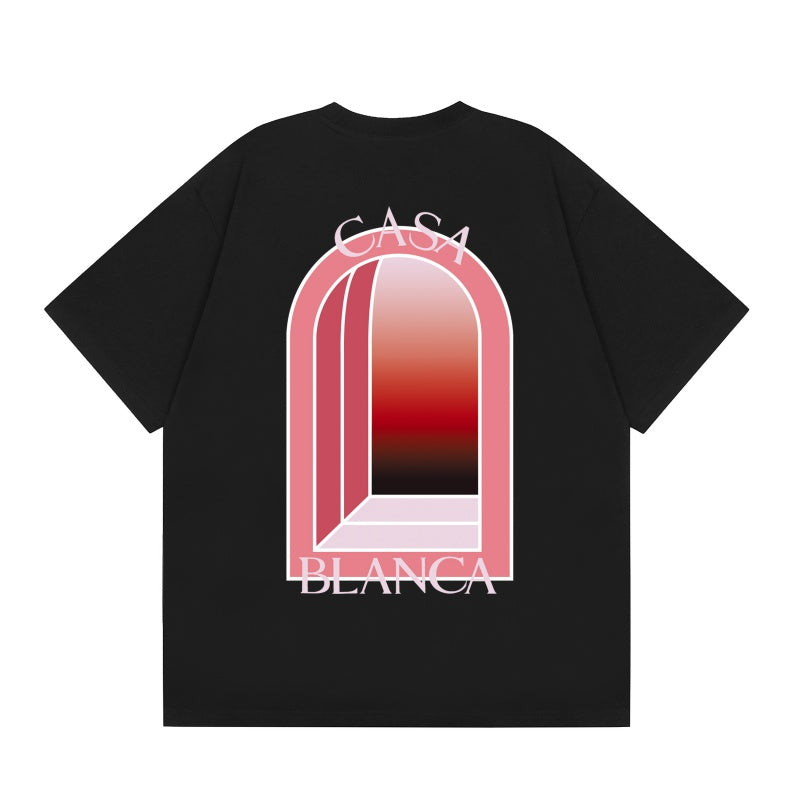 Casablanca T SHIRTS High-quality pure cotton streetwear