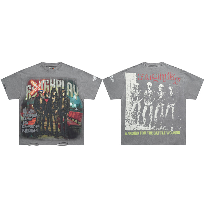 Rough Play T Shirts RoughPlay Loving The Crew t-shirt with diamond