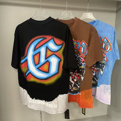 Godspeed T Shirts Flame Border Wild Canine Street Art
