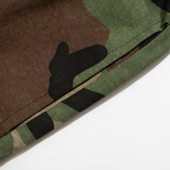 Gallery Dept Denim Shorts Green Camouflage Shorts with Letter Logo Print – Pure Cotton Casual Summer Loose-Fit Knee-Length Shorts