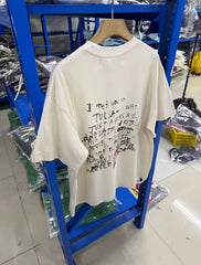 Paly Hollywood T Shirts Heavyweight high-quality pure cotton streetwear