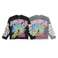 Roughplay Long sleeved shirt Soul Is Mine – Western-style streetwear brand featuring direct-print and rhinestone embellishments.