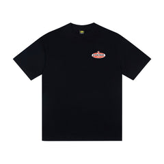 CORTEIZ T-shirt Y2K Front Mini Back Big Star Crest Oval Alcatraz Printed Oversized Tee