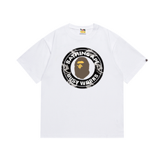 Bathing Shark print T Shirts