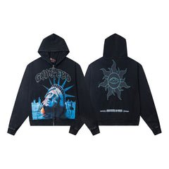 Godspeed Hoodie High-quality trendy pure cotton jacket Cardigan for spring and autumn