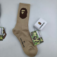 Bathing Shark print Socks ape head socks men and women medium tube towel bottom outdoor actual combat elite training sports basketball socks