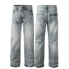 Men Trendy Jeans High-street trendy apparel